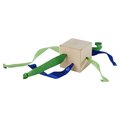 Abilitations Ribbon Pull Cube, Small, 2 x 2 x 2 Inches SS450S